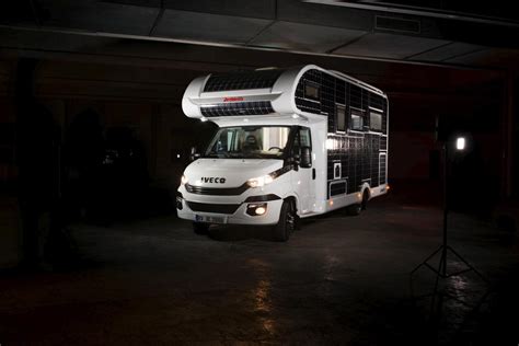 Dethleffs experiments with all-electric, solar-backed motorhome