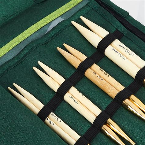 Bamboo Interchangeable Circular Knitting Needles Sets KnitPro | Etsy