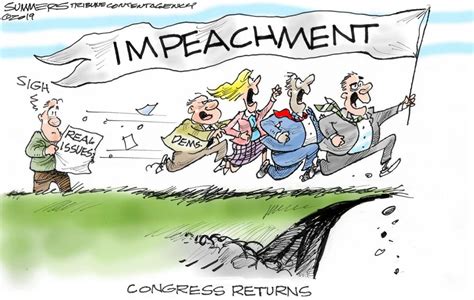 Political Cartoons on Impeachment | Civic | US News