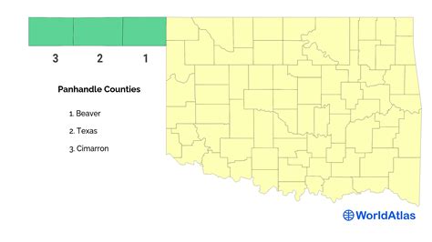 Oklahoma Panhandle - WorldAtlas