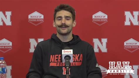 Nebraska Football: Kade Warner on Being Named Captain and More - YouTube