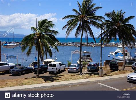 Maalaea Harbor, Maalaea Bay, Maui, Hawaii Stock Photo - Alamy