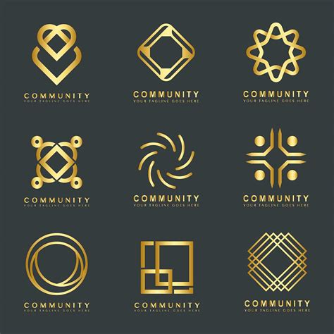 Logo Gold Designs | Free Vector Graphics, Icons, PNG & PSD Logos - rawpixel