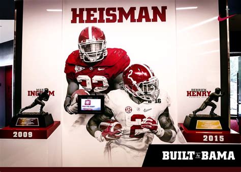 Heisman winners at Alabama: Mark Ingram 2009 & Derrick Henry 2015 # ...