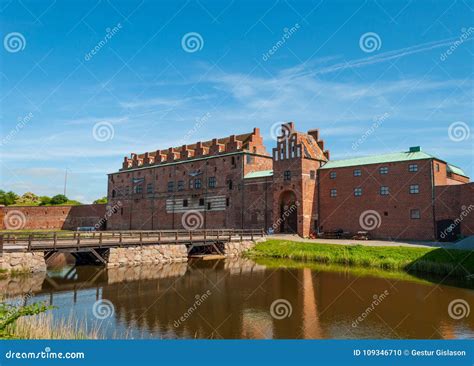 Malmo Castle and moat editorial image. Image of europe - 109346710