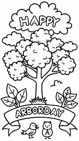 Free & Printable Arbor Day Coloring Pages PDF Download sketch template