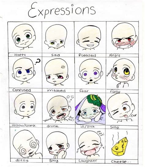 Pin by J. E. on Eye drawings | Chibi drawings, Drawing expressions, Eye ...