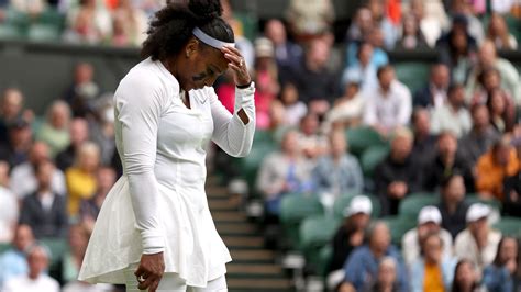 Serena Williams Exits Wimbledon in the First Round, Again - The New York Times