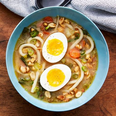 Recipe: Udon Noodle Soup with Miso & Soft-Boiled Eggs - Blue Apron