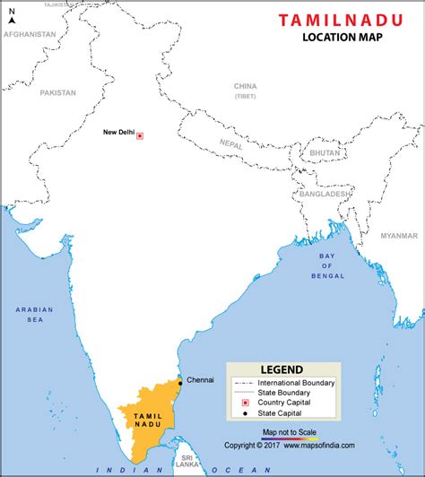 Map India Tamil Nadu – Get Map Update