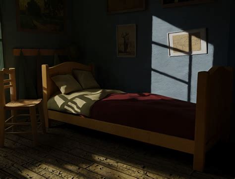 Vincent Van Gogh bedroom 3D model | CGTrader