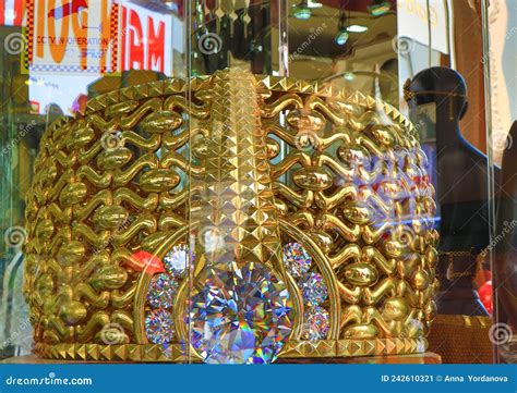 The World S Largest Gold Ring Dubai Gold Souk Editorial Photo - Image ...