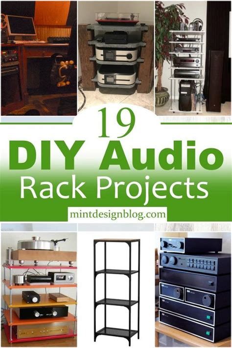 19 DIY Audio Rack Projects - Mint Design Blog