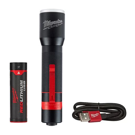 Milwaukee Tool 700 Lumens LED Rechargeable Aluminum Flashlight | The ...