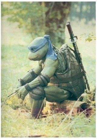 Leonardo From Teenage Mutant Ninja Turtles: The Movie (1990) : r/TMNT