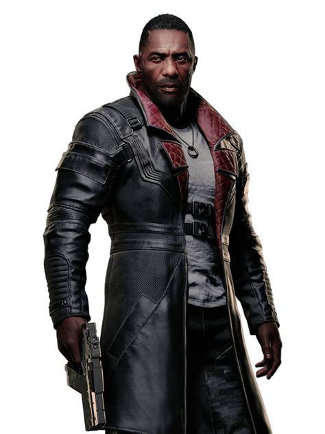 Idris Elba Cyberpunk 2077 Phantom Liberty Coat | Texas Jackets