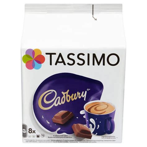 Tassimo Cadbury Hot Chocolate Pods x8 | Hot Beverages | Iceland Foods