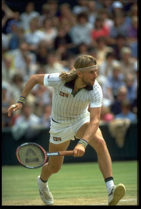 Who could ever forget the iconic tennis player Bjorn Borg in his | Iconic Tennis Outfits ...