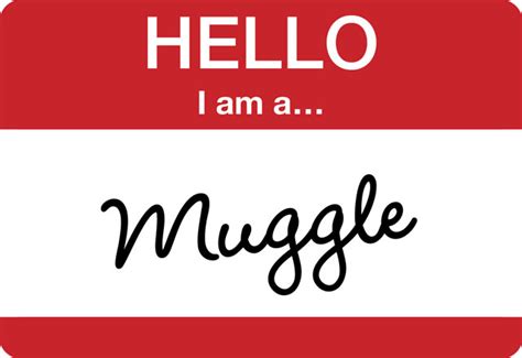 It's About Art and Design: Hello I Am A Muggle Magical Mixer Badge Free Download
