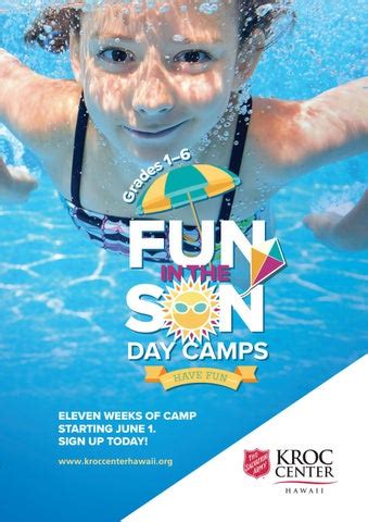 2018 Kroc Center Hawaii Summer Day Camps by Kroc Center Hawaii - Issuu