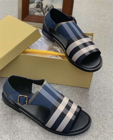 Men’s Burberry Sandals | No Limit Wears - Wetinuneed