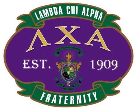 Lambda Chi Alpha Banner Crest - Shield Decal SALE $6.95. - Greek Gear®