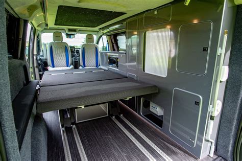 Ford Transit Custom campervan conversion combines sporty looks and luxury traveling | Ford ...