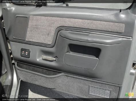 Gray Interior Door Panel for the 1990 Ford F150 XLT Lariat Regular Cab #47509888 | GTCarLot.com