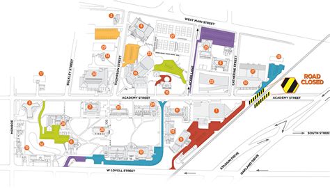 Kalamazoo College Campus Map