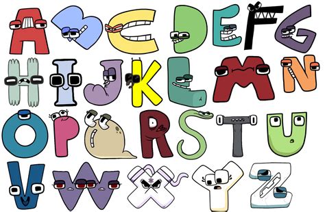 Alphabet Lore - All Letters (A-Z) by g4merxethan on DeviantArt