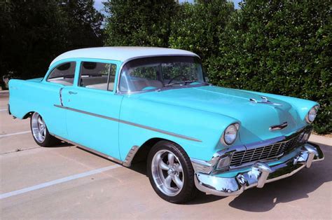 1956 CHEVROLET 150 CUSTOM 2 DOOR HARDTOP - Front 3/4 - 70768