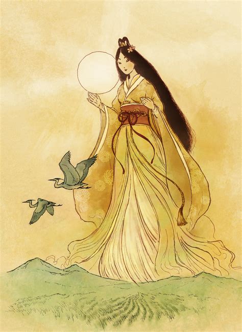 Amaterasu - Shinto Goddess by Mikadze.deviantart.com on @deviantART | Amaterasu, Goddess art ...