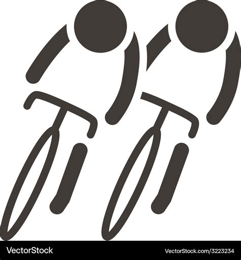 Cycling icon Royalty Free Vector Image - VectorStock