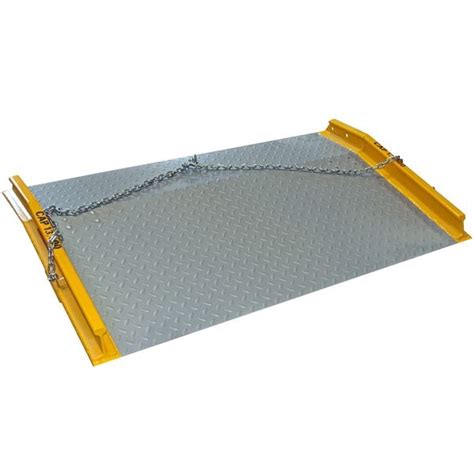 Steel Dock Board with handles & Side curbs 13,000 LBs Capacity - Mr ...