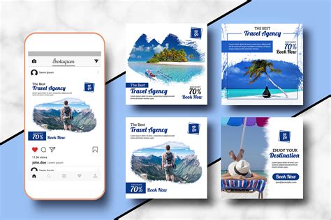 Instagram Marketing Template on Behance