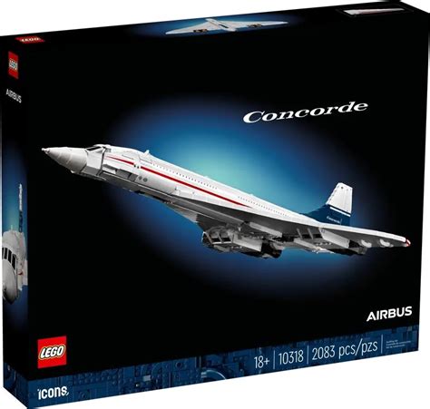 Concorde Supersonic Airliner LEGO Set Hits Shelves Sep 7th, Working ...