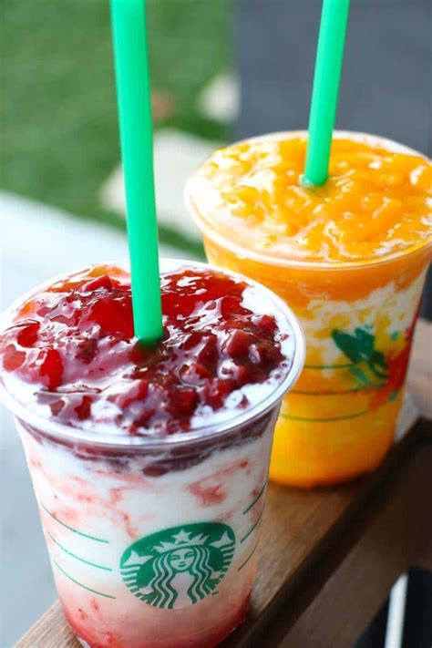 Starbucks' fruit yogurt frappes, available starting today | Sugbo.ph - Cebu