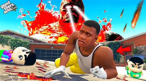 GTA 5 : Franklin Attacked By Lava Monster In Los Santos In GTA 5 ! (GTA 5 Mods) - YouTube