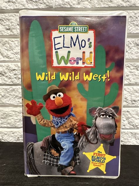 Elmo's World - Wild Wild West (VHS, 2001) | Grelly USA