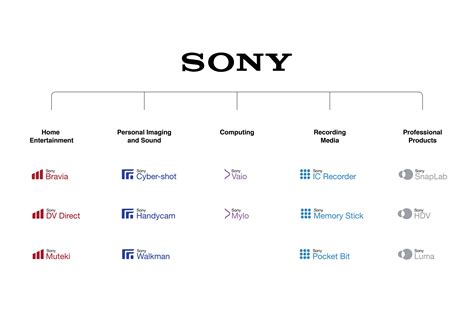 Sony Brand Architecture — Ryan Paul