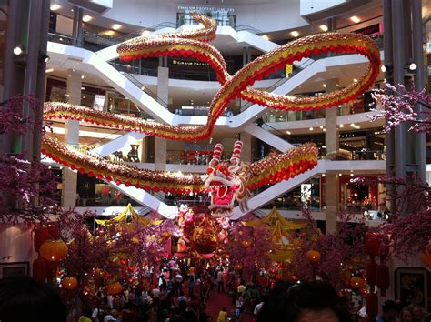 Chinese new year decorations at Pavilion mall KL... | Chinese new year decorations, New years ...