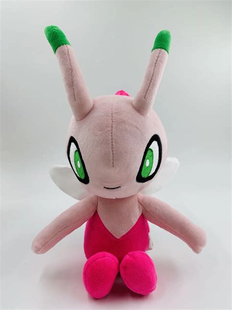 Pokemon Celebi Kawaii Soft Stuffed Plush Toy - KawaiiMerch.com