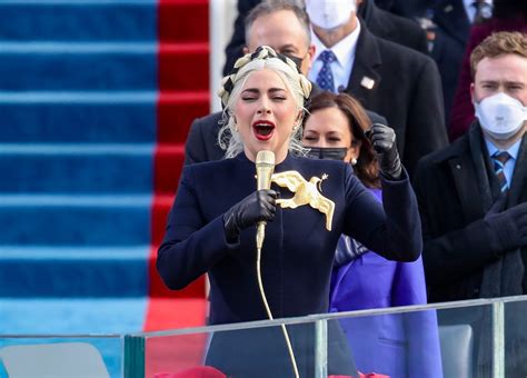 Lady Gaga Sang The National Anthem At Joe Biden's Inauguration: Watch