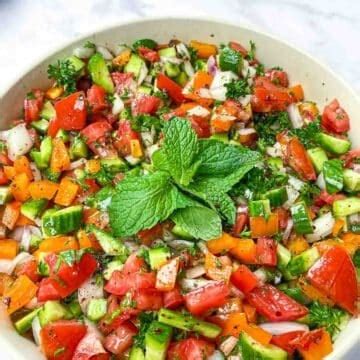 Turkish Shepherd Salad: Çoban Salatas | Sinful Kitchen