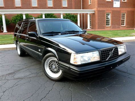 1993 Volvo 940 945 Turbo Wagon - Low Miles - Black / Black Leather EC for sale - Volvo 940 Turbo ...