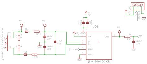 INA199: AC Current sensing with Current transformer - Amplifiers forum ...