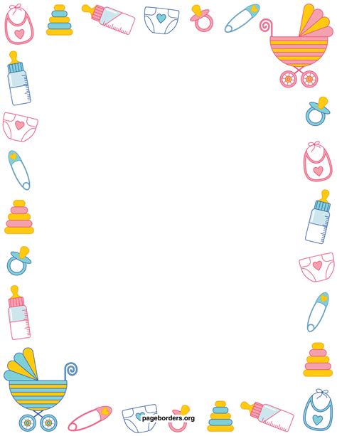 Baby Border Clipart | Free download on ClipArtMag