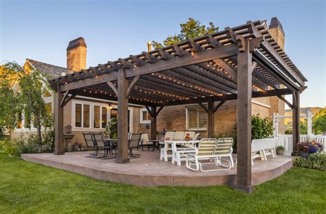 Timber Frame Pergolas - Utah Pergola — Wright Timberframe