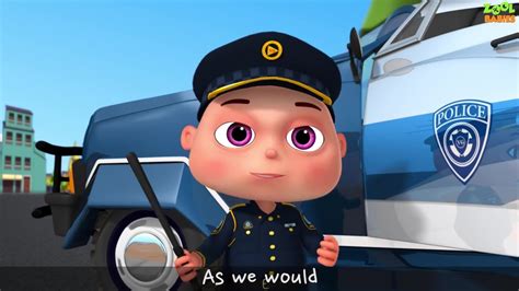 Five Little Babies Dressed As Police (Single) | Zool Babies Fun Songs | Baby Ronnie TV - YouTube