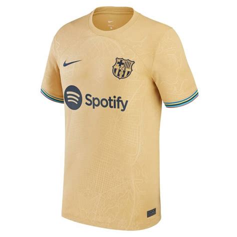 Barcelona 2022-23 Away Replica Custom Jersey – Yellow – Choose Your ...